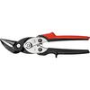 Ideal tine snips with leverage transmission and2-component handle left 260mm